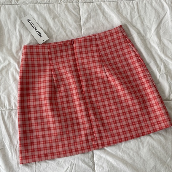 Urban Outfitters Plaid Mini Skirt XS - Picture 4 of 6